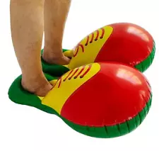 INFLATABLE CLOWN SHOES - Pefect for clowing around in! Circus Costume Prop Gag