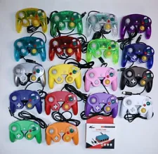 Wired Nintendo GameCube NGC Rumble Controller Gamepad GC Wii U Switch Console