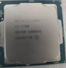 FOR SALE: Intel Quad Core i7-7700 3.6 GHz SR338 Processor