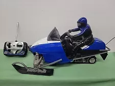 2002 Inter Active Remote Control Toy RC Polaris XC Snowmobile Tested Works