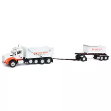 2021 NTTC Show 1/64 Knife River Kenworth T880 Rogue Tandem Dump Trailer 69-1068