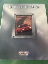 GMC Sonoma 1999 USA Original Car Sales Brochure Collectable