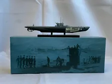 2010 Atlas Collections U-552 Diecast Ship in Box Model Submarine U-Boat Military