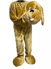 Golden Retriever Dog Mascot/Halloween Costume Cuteness Versatile For Any Party