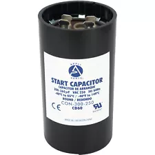 Appli Parts motor start capacitor 300-360 Mfd (microfarads) uF 250 VAC univer...