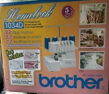 New Brother Homelock Sewing Machine Serger 3/4 Lay-In Overlock Sealed NIB