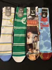 Stance Mens Socks Lot Of 4 Size Large