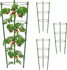 3Pcs Set Adjustable Tomato Cage Plant Support Cages Garden Cucumber Trellis Ring