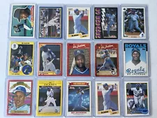 (15) Bo Jackson Baseball Cards ⚾️