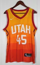 Nike Swingman Utah Jazz Donovan Mitchell #45 Jersey City Edition Size 44 Small