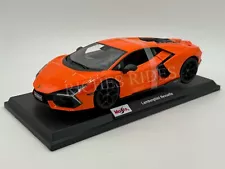 ** SALE ** Maisto 1:18 Scale Diecast Model Car - Lamborghini Revuelto (Orange)