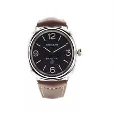 Panerai Radiomir Base Logo 3 Days Steel 45 mm Black Watch PAM00753 PAM 753