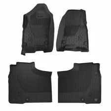 82215321AD RAM 1500 DT All Weather Slush Mats Crew Cab (2019-2024) Mopar OEM