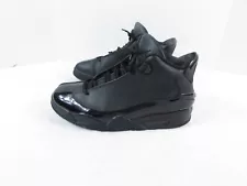 Nike Air Jordan Men's 311046-003 Dub Zero Triple Black Shoes 10