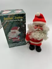 Vintage Action Santa with Music Animatronic Christmas # C-16 Partially Working