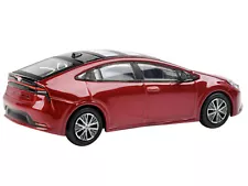 2023 Toyota Prius Supersonic Red Metallic with Black Top and Sun Roof and Sun Ro