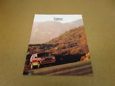 1992 Ford Explorer Sport Eddie Bauer sales brochure dealer literature 16 page