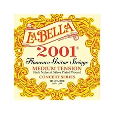 La Bella 2001 Medium Tension Flamenco Guitar String