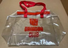 UTAH UTES Crimson Club - Clear Stadium Tote Bag for Games, Concerts, Arenas *NEW