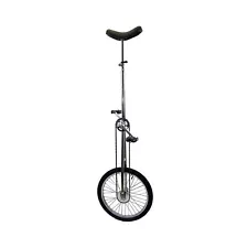 Fun 20 Inch Wheel Super-Tall Chrome Unicycle