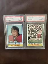 1975 Topps Football PSA Lot John Hannah Ray Guy RCs See Items For Sale