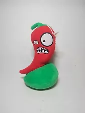 Plants vs Zombies pvz PLUSH stuffed toy Jalapeno 10" red chili hot pepper