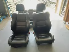 '14-'22 JEEP GRAND CHEROKEE Trailhawk seat set black leather electric OEM