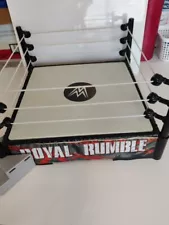 WWE 12" x 12" Wrestling Ring, Spring Loaded for Action Figures, Shows Some Use.