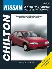 Repair Manual Chilton 52700 for Nissan Sentra, Pulsar & NX 1982-96