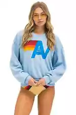 AVIATOR NATION LOGO RELAXED CREW SWEATSHIRT - BNWT XL size