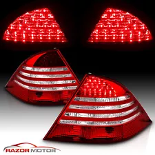 2000-2006 For Mercedes-benz W220 S-Class S430 S500 S600 S550 Red LED Tail Lights (For: 2004 Mercedes-Benz S430)