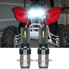 For Honda Sportrax TRX400EX 1999-2008 - 6500K White LED Headlights Bulbs Kit YTB (For: 2008 Honda)