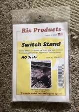 SWITCH STAND HO 1:87 SCALE For RAILROADS TRAIN TRACKS LAYOUT RIX 13