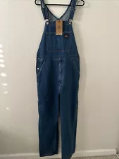 Levi's Men's Workwear Carpenter Denim Overalls Medium Blue Wash Size Medium