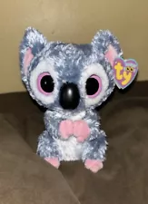 TY Beanie Boos - KOOKY the Koala (1st USA Version) 1st Gen Hang/1st Gen Tush Tag