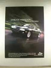 2000 Jaguar XK8 Car Ad - Live Vicariously