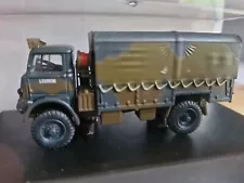 76QLD001 Oxford Diecast 1:76 OO Gauge Bedford QLD Army Fire Service Bedford QL