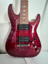 Used Shecter Omen Extreme 7 with Major Upgrade: Seymour Duncan Nazgul in Bridge