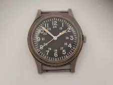 1978 Hamilton GG-W-113 Military Pilot Watch - Vietnam War - Field - Hacking