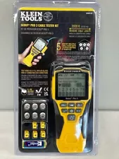 Klein Tools VDV501-851 Scout Pro 3 Cable Tester w/ Remotes, Adapter, Battery NEW