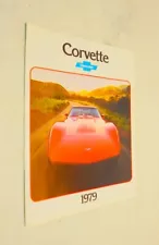 1979 Original Chevrolet Corvette Sales Brochure Original NOS