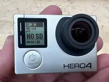 GoPro HERO 4 Black Edition 4K Action Camera Camcorder * Crack on plastic face