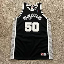 Vintage Nike David Robinson San Antonio Spurs Stitch NBA Basketball Jersey 50