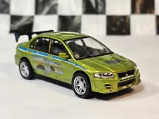 ð¥ 1/43 FAST & FURIOUS Brian's 2002 Mitsubishi Lancer Evolution V11 Greenlight