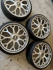 24 inch forgiato wheels Aluminum, 9 inch width used