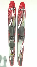 XTRA JC 59 SUPER SHAPED COMBO WATER SKIS EFFECTIVE SURFACE AREA 720 SQ IN USA