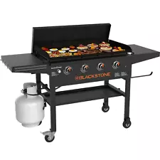 Blackstone Original 4-Burner 36" Propane Omnivore Griddle with Hard Cover