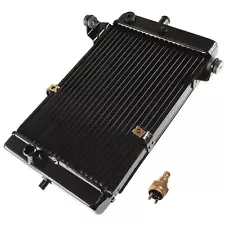 Radiator With Sensor for Kawasaki KFX700 KSV700 2004 2005 2006 2007 2008 2009 (For: Kawasaki KFX700)