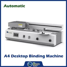 Digital 320mm A4 Desktop Perfect Binding Machine Hot Melt Book Binder Automatic