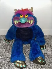 Vintage 1986 My Pet Monster Plush. No handcuffs. Good Condition with some wear.